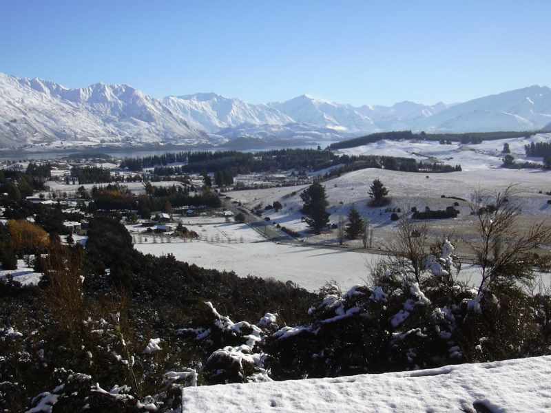 Winter view from Poppys
